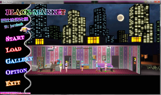 暗黑会馆（BlackMarket） V1.07 精修步兵汉化版 经营SLG-次元小屋