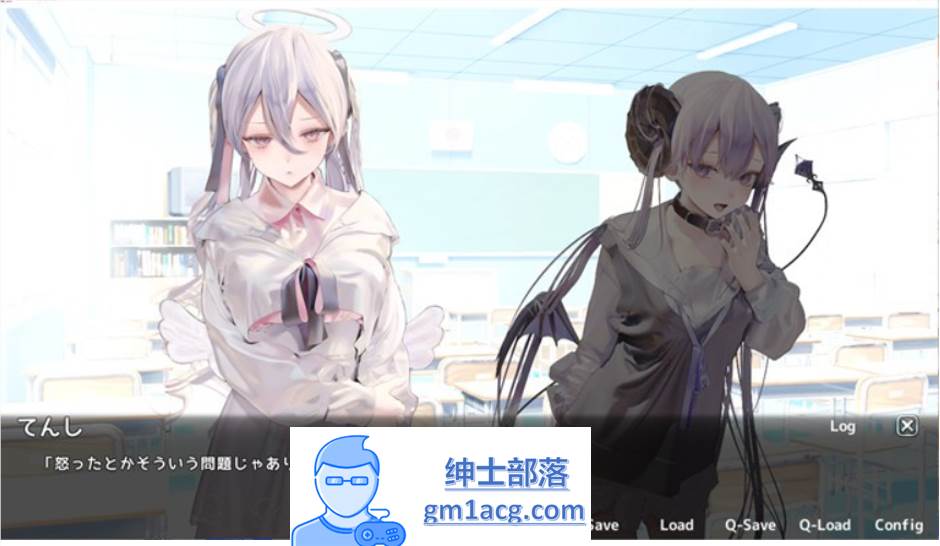 图片[2]-【互动SLG/生肉/动态】在死后的世界与恶魔女孩谈恋爱！？ DL正式版【新作/CV/2.4G】-次元小屋