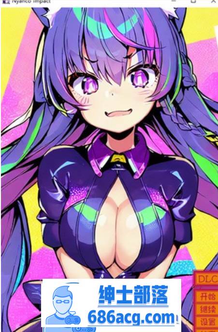 【神奇软件/中文】猫猫大冲击：Nyanco Impact 猫娘AI生成器 官中步兵版【新作/PC+安卓/2G】-次元小屋