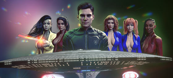 星际后宫(Star Harem) Ep.1 汉化版 PC+安卓 动态科幻SLG游戏 1.8G-次元小屋