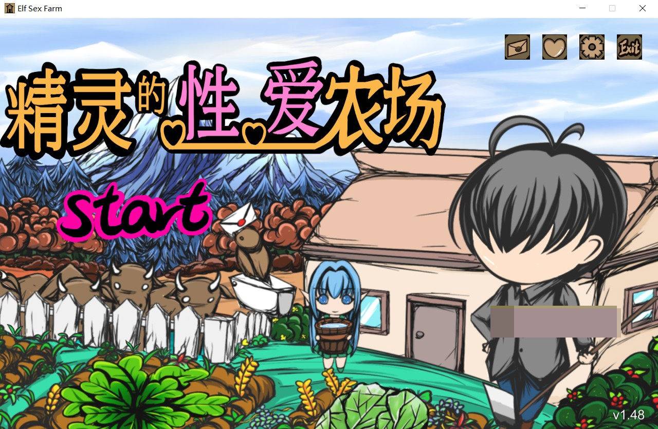 【经营SLG/中文/动态CG】精灵的社保农场 Ver1.48 STEAM官方中文步兵版【新作/CV/1.5G】-次元小屋