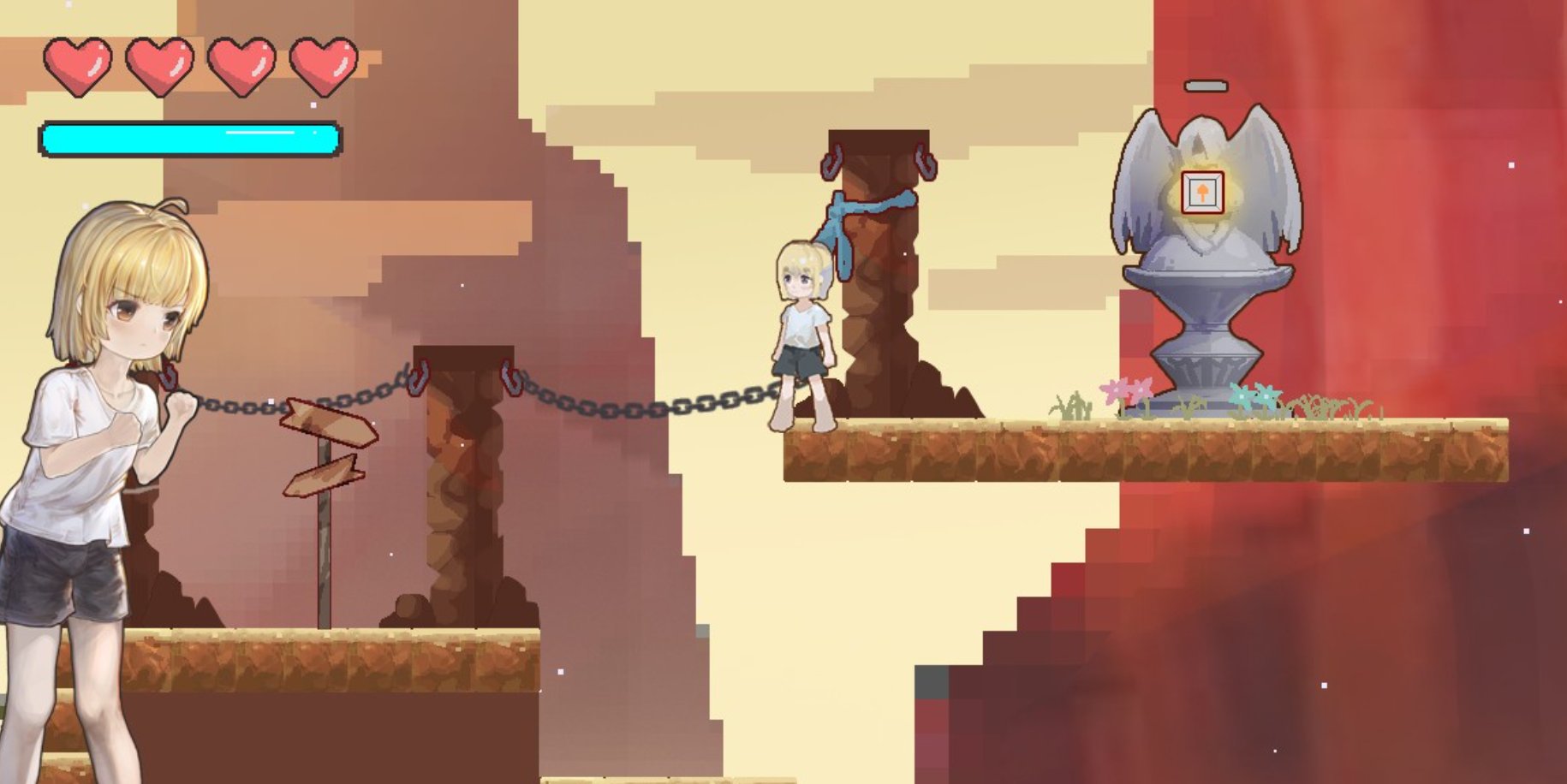 图片[2]-【ACT/更新】ReturnAtis V0.48 官中 超赞画风正太姐姐兽耳动作像素动态动画【250M/pc】-次元小屋