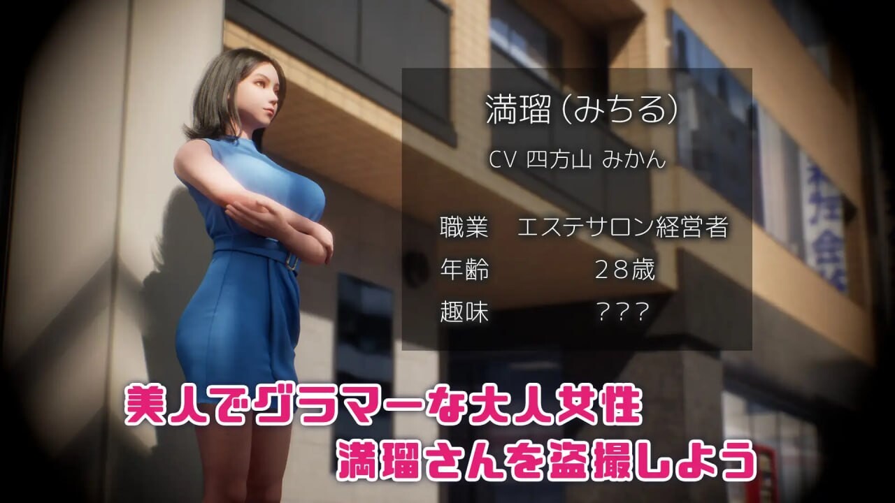 【日式3D/互动/全动态/PC】盗撮代行 -秘密拍摄- 盗撮代行 -Taking pictures secretly- 生肉版 [PC]-次元小屋