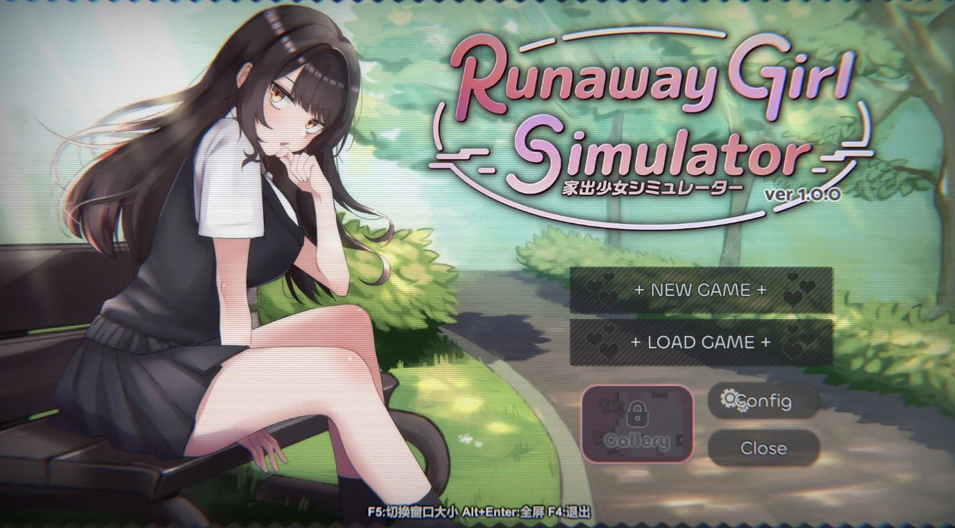 【互动SLG/3D作品/动态/PC】家出少女模拟器 Runaway Girl Simulator 官方中文版 [PC]-次元小屋