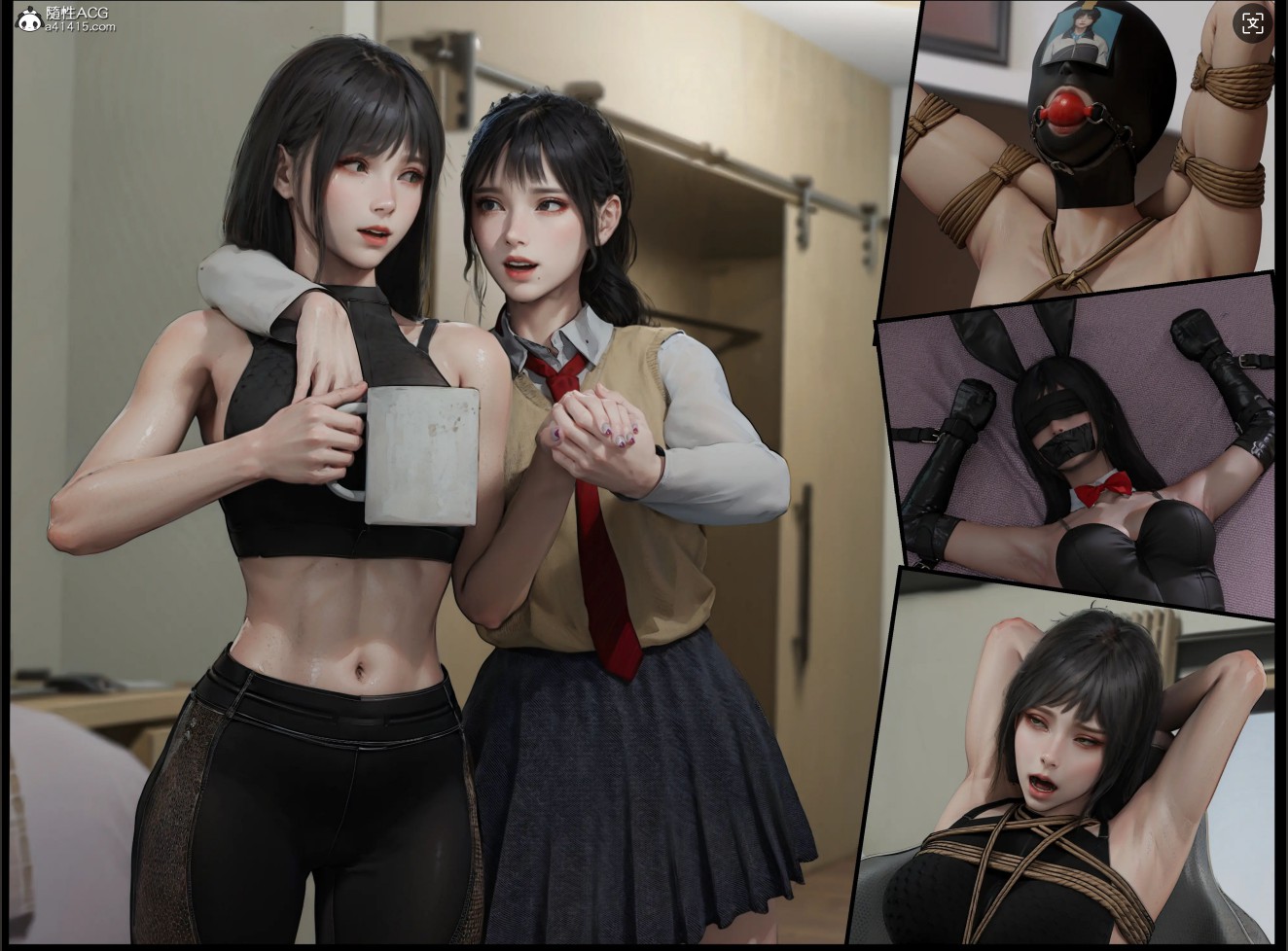 [漫画]束缚TJ姐姐与弟弟1-3 [185P ]-次元小屋